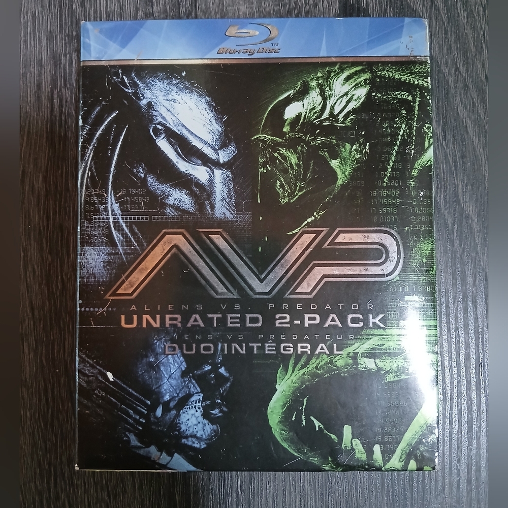 AVP Alien vs. Predator AVP Requiem Blu-Ray Disc Set Unrated 2-Pack